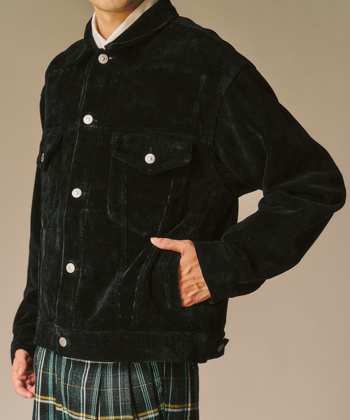 セール】メランジ コーデュロイ Gジャン（その他アウター）｜417