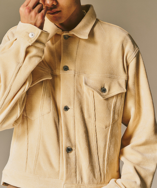 セール】メランジ コーデュロイ Gジャン（その他アウター）｜417