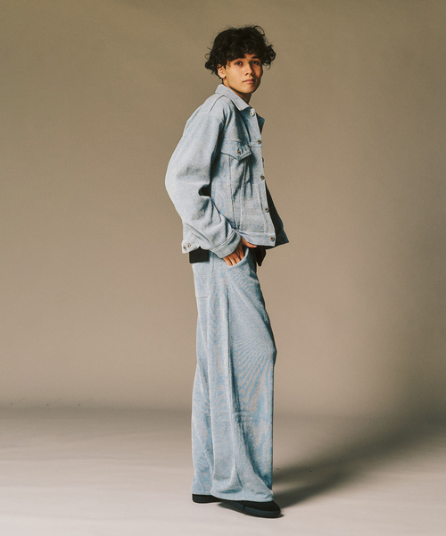 417 EDIFICE(フォーワンセブンエディフィス)の「メランジ コーデュロイ Gジャン(その他アウター・メンズ・ブラウン/ホワイト/ブラック/ブルー・LARGE/MEDIUM)」の7枚目の写真