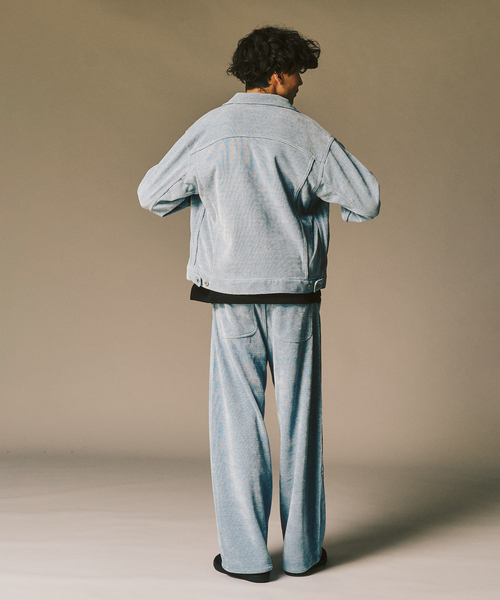 417 EDIFICE(フォーワンセブンエディフィス)の「メランジ コーデュロイ Gジャン(その他アウター・メンズ・ブラウン/ホワイト/ブラック/ブルー・LARGE/MEDIUM)」の5枚目の写真