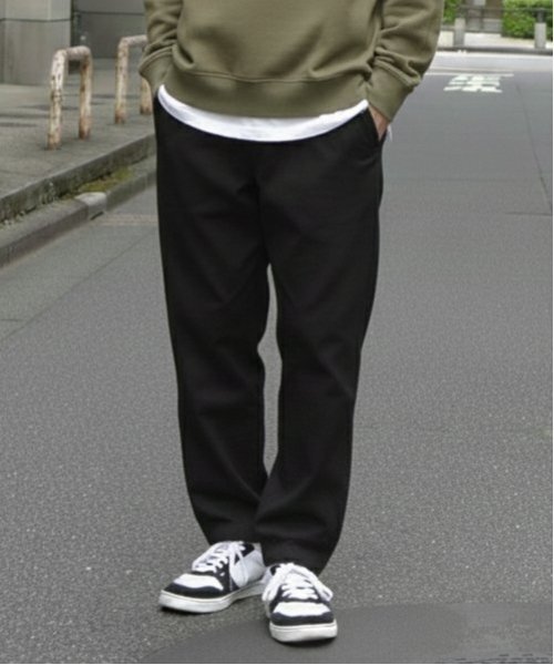 GLAZOS（グラソス）の「【プチプラ】アソート・シェフパンツ（ウエストアジャスター付き）（その他パンツ・キッズ・ブラック/チャコール/ベージュ/ブラウン・170cm/160cm/150cm/180cm）」の2枚目の写真