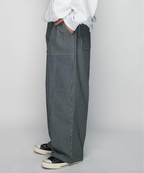 JACKROSE（ジャックローズ）の「JE-SELECT-ヒッコリー PIGMENT PANT（その他パンツ・メンズ・ダークインディゴブルー/ライトインディゴブルー・FREE）」の4枚目の写真