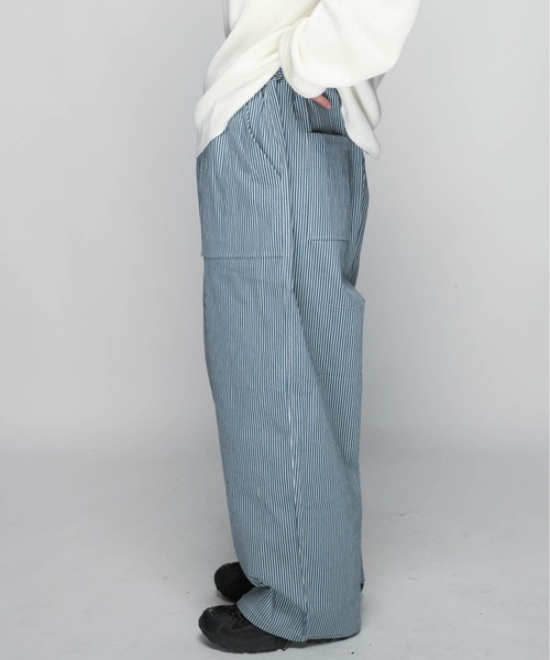 JACKROSE（ジャックローズ）の「JE-SELECT-ヒッコリー PIGMENT PANT（その他パンツ・メンズ・ダークインディゴブルー/ライトインディゴブルー・FREE）」の9枚目の写真