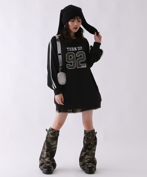 repipi armario（レピピ アルマリオ）の「ナンバリングワンピース（ワンピース・キッズ・スミクロ/ベージュ/ネイビー・SMALL/MEDIUM/LARGE）」の14枚目の写真