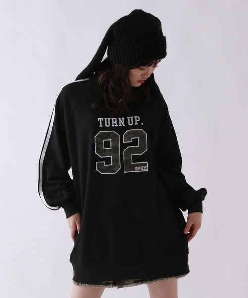 repipi armario（レピピ アルマリオ）の「ナンバリングワンピース（ワンピース・キッズ・スミクロ/ベージュ/ネイビー・SMALL/MEDIUM/LARGE）」の16枚目の写真