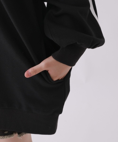 repipi armario（レピピ アルマリオ）の「ナンバリングワンピース（ワンピース・キッズ・スミクロ/ベージュ/ネイビー・SMALL/MEDIUM/LARGE）」の7枚目の写真