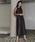 ANDRESD�i�A���h���X�h�j�́u���[�t�G���u���C�_���[�o�b�N�f�U�C���h���X / leaf embroidery back design dress�i�h���X�j�v�b�`���R�[��