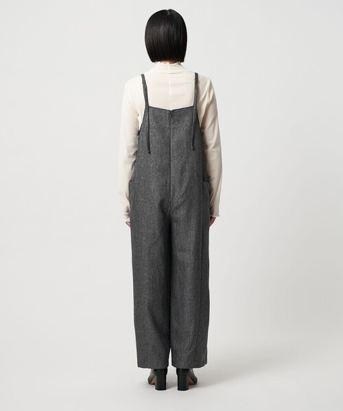 A DAY IN THE LIFE UNITED ARROWS（アデイインザライフユナイテッドアローズ）の「ツイードライク オールインワン ＜A DAY IN THE LIFE＞（サロペット/オーバーオール・レディース・ブラウン系/ダークグレー/コバルトブルー・FREE）」の8枚目の写真