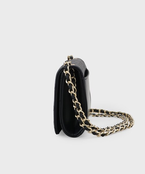 UNTITLED（アンタイトル）の「キルティングチェーンショルダー（ショルダーバッグ・レディース・ナチュラル/ブラック/キャメル・99）」の4枚目の写真