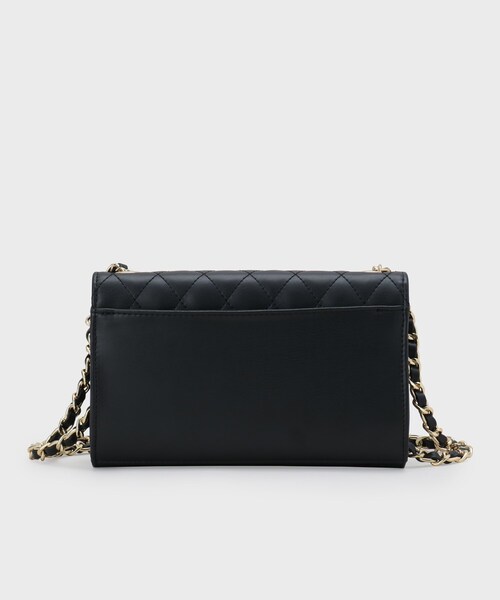 UNTITLED（アンタイトル）の「キルティングチェーンショルダー（ショルダーバッグ・レディース・ナチュラル/ブラック/キャメル・99）」の5枚目の写真