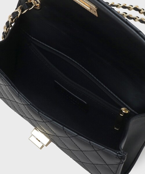 UNTITLED（アンタイトル）の「キルティングチェーンショルダー（ショルダーバッグ・レディース・ナチュラル/ブラック/キャメル・99）」の11枚目の写真