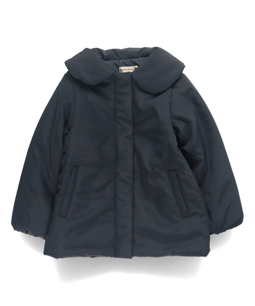BRANSHES（ブランシェス）の「【b.+A】金子綾/中綿コート（ブルゾン・キッズ・カラフル/ネイビー・100/150/90/130/110/120/140）」の9枚目の写真