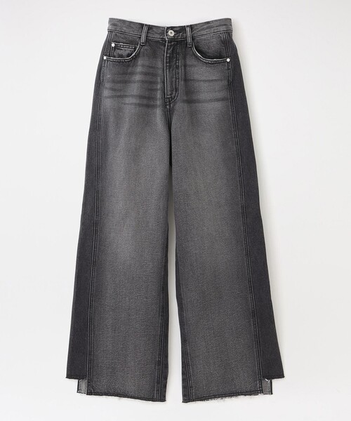 LOVELESS(ラブレス)の「リコンストラクトバギーデニム(デニムパンツ・レディース・ブルー系その他3/グレー系その他・36/38/34)」の1枚目の写真