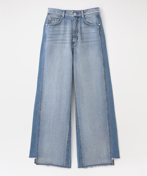 LOVELESS(ラブレス)の「リコンストラクトバギーデニム(デニムパンツ・レディース・ブルー系その他3/グレー系その他・36/38/34)」の2枚目の写真