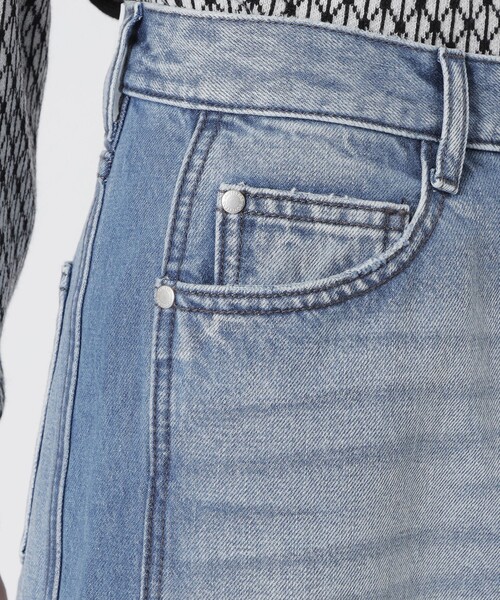 LOVELESS(ラブレス)の「リコンストラクトバギーデニム(デニムパンツ・レディース・ブルー系その他3/グレー系その他・36/38/34)」の14枚目の写真