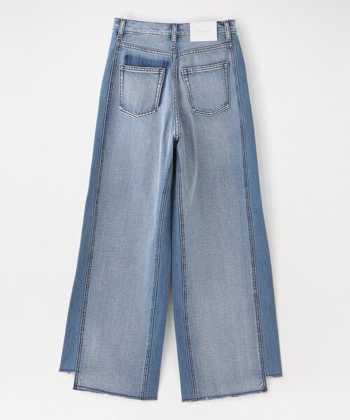 LOVELESS(ラブレス)の「リコンストラクトバギーデニム(デニムパンツ・レディース・ブルー系その他3/グレー系その他・36/38/34)」の15枚目の写真