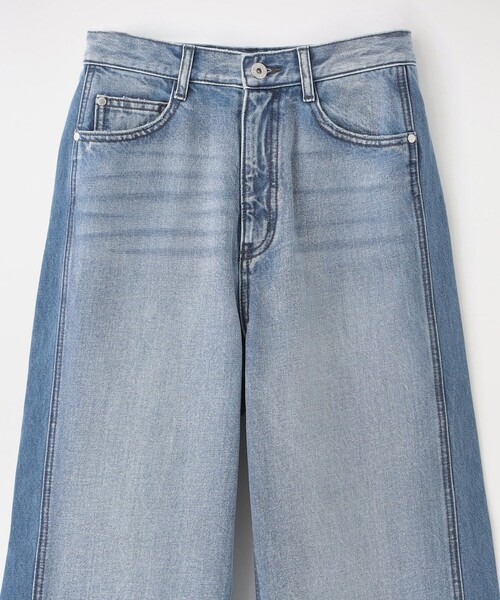 LOVELESS(ラブレス)の「リコンストラクトバギーデニム(デニムパンツ・レディース・ブルー系その他3/グレー系その他・36/38/34)」の16枚目の写真