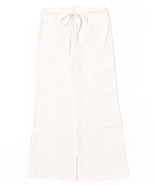 LAULEN(ローレン)の「cotton blend sweat boa pants /コットンブレンドスウェットボアパンツ(スウェットパンツ・レディース・ベージュ系1/グレー系2/ブラウン系1/ベージュ系2/ブラック系1/グレー系1/ブラック系2/ブラウン系2・S/M)」の7枚目の写真