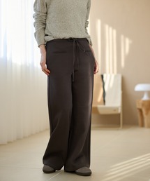 cotton blend sweat boa pants /コットンブレンドスウェットボアパンツ