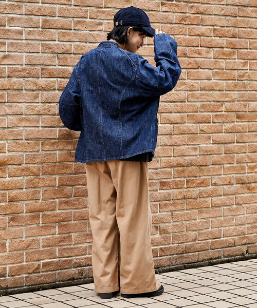 FREAK'S STORE（フリークスストア）の「Mechanic Jacket Denim/メカニックジャケット デニム（デニムジャケット・レディース・ブルー・X-LARGE/SMALL）」の16枚目の写真