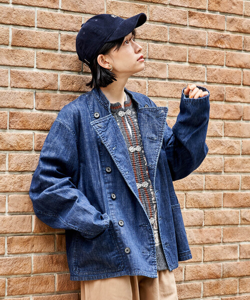 セール】Mechanic Jacket Denim/メカニックジャケット デニム（デニム
