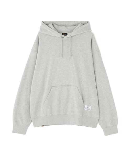 Alpha Industries（アルファインダストリーズ）の「Alpha Industries/アルファインダストリーズ/PLAIN HOODIE/プレーン フーディー（パーカー・メンズ・ネイビー/その他5/グレー/ブラック/オリーブ系・L/M/S/2XL/XL）」の2枚目の写真