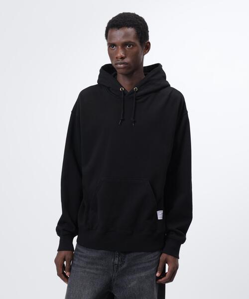Alpha Industries（アルファインダストリーズ）の「Alpha Industries/アルファインダストリーズ/PLAIN HOODIE/プレーン フーディー（パーカー・メンズ・ネイビー/その他5/グレー/ブラック/オリーブ系・L/M/S/2XL/XL）」の6枚目の写真
