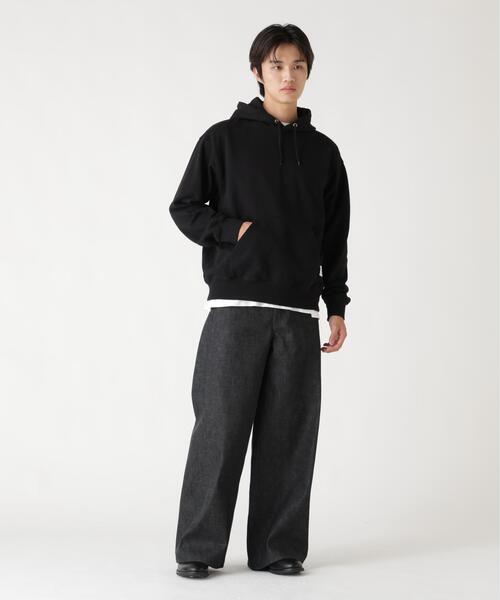 Alpha Industries（アルファインダストリーズ）の「Alpha Industries/アルファインダストリーズ/PLAIN HOODIE/プレーン フーディー（パーカー・メンズ・ネイビー/その他5/グレー/ブラック/オリーブ系・L/M/S/2XL/XL）」の12枚目の写真