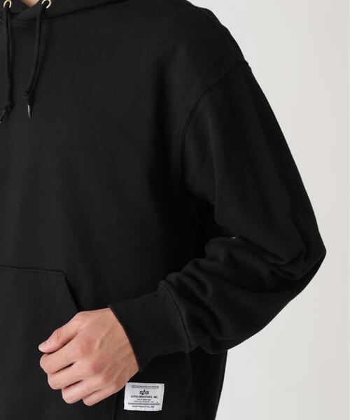 Alpha Industries（アルファインダストリーズ）の「Alpha Industries/アルファインダストリーズ/PLAIN HOODIE/プレーン フーディー（パーカー・メンズ・ネイビー/その他5/グレー/ブラック/オリーブ系・L/M/S/2XL/XL）」の17枚目の写真