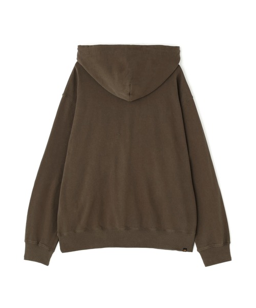 Alpha Industries（アルファインダストリーズ）の「Alpha Industries/アルファインダストリーズ/PLAIN HOODIE/プレーン フーディー（パーカー・メンズ・ネイビー/その他5/グレー/ブラック/オリーブ系・L/M/S/2XL/XL）」の10枚目の写真