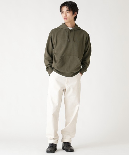 Alpha Industries（アルファインダストリーズ）の「Alpha Industries/アルファインダストリーズ/PLAIN HOODIE/プレーン フーディー（パーカー・メンズ・ネイビー/その他5/グレー/ブラック/オリーブ系・L/M/S/2XL/XL）」の21枚目の写真