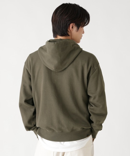 Alpha Industries（アルファインダストリーズ）の「Alpha Industries/アルファインダストリーズ/PLAIN HOODIE/プレーン フーディー（パーカー・メンズ・ネイビー/その他5/グレー/ブラック/オリーブ系・L/M/S/2XL/XL）」の18枚目の写真