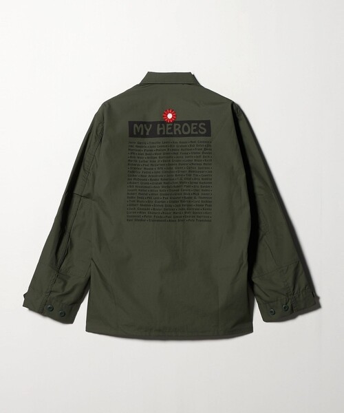 PROPPER(プロッパー)の「<PROPPER>BDU MY HERO JACKET(ミリタリージャケット・メンズ・オリーブ/ブラック・XL/L/M)」の3枚目の写真