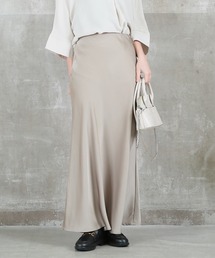 CLOVER DEPOT（クローバーデポ）の「美スタイルマーメイドサテンスカート（CLOVER DEPOT）（スカート）」