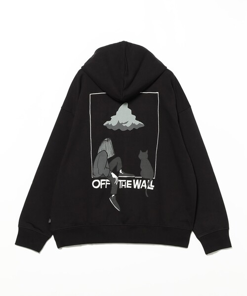 VANS（バンズ）の「Vans × Yusuke Hanai / Hoodie（スウェット・メンズ・ブラック/グリーン・S/M/L/XL）」の4枚目の写真