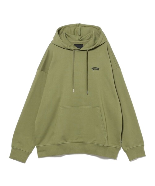 VANS（バンズ）の「Vans × Yusuke Hanai / Hoodie（スウェット・メンズ・ブラック/グリーン・S/M/L/XL）」の6枚目の写真