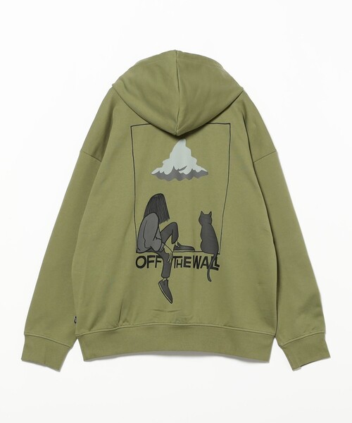 VANS（バンズ）の「Vans × Yusuke Hanai / Hoodie（スウェット・メンズ・ブラック/グリーン・S/M/L/XL）」の9枚目の写真