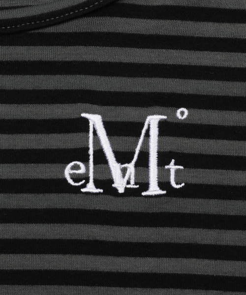MUCENT(ムセント)の「リネラ ユーネックストライプ長袖Tシャツ(3カラー)(Tシャツ/カットソー・レディース・ホワイト×ブラック/チャコールグレー×ブラック/ブラック×ベージュ・FREE)」の15枚目の写真