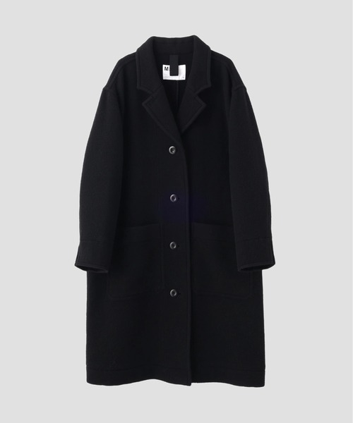 MHL.(エムエイチエル)の「SOFT WOOL FLEECE(ダウンジャケット/コート・レディース・ブラック・1/2)」の2枚目の写真