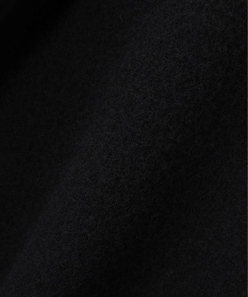 MHL.(エムエイチエル)の「SOFT WOOL FLEECE(ダウンジャケット/コート・レディース・ブラック・1/2)」の4枚目の写真