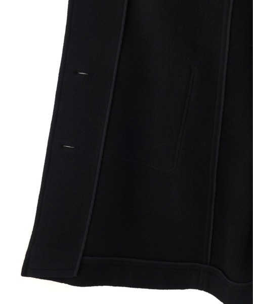 MHL.(エムエイチエル)の「SOFT WOOL FLEECE(ダウンジャケット/コート・レディース・ブラック・1/2)」の5枚目の写真