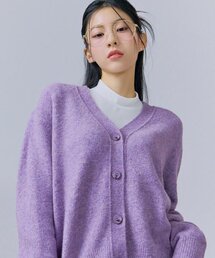 レディース ルーズフィット ボカシ カーディガン-CFRG4371C0T