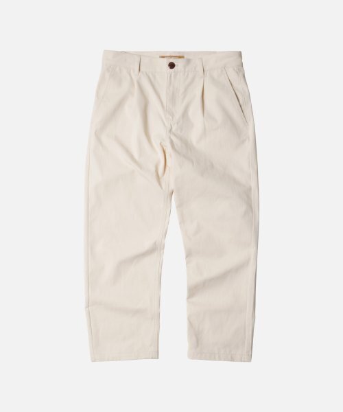 FRIZMWORKS(フリズムワークス)の「OG HAWORTH ONE TUCK PANTS _ CREAM(その他パンツ・レディース・その他・X-LARGE/SMALL/MEDIUM/LARGE)」の1枚目の写真