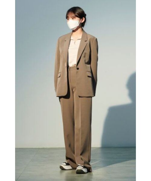 MUSINSA STANDARD WOMAN(ムシンサスタンダードウーマン)の「レディーススリットネックニットポロシャツ【ダスティクリーム】(ニット/セーター・レディース・その他・SMALL/MEDIUM/LARGE/X-SMALL)」の9枚目の写真