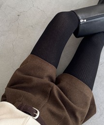 CANAL JEAN | El mar リブタイツ(タイツ/ストッキング)