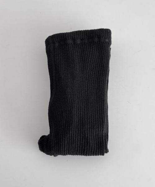 CANAL JEAN(キャナルジーン)の「El mar リブタイツ(タイツ/ストッキング・レディース・ブラック/チャコールグレー・ONE SIZE)」の10枚目の写真