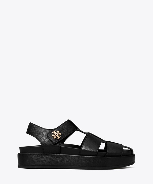 TORY BURCH（トリーバーチ）の「キラ スポーツ フィッシャーマンサンダル（サンダル・レディース・ホワイト/ブラック・24.5cm/24cm/25cm/23.5cm/22.5cm/25.5cm/23cm）」の3枚目の写真