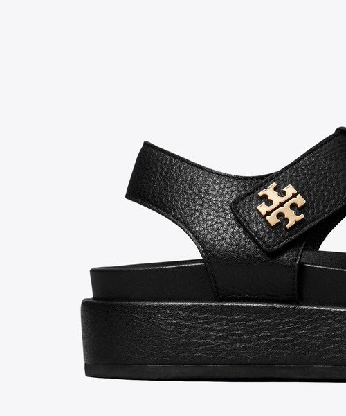 TORY BURCH（トリーバーチ）の「キラ スポーツ フィッシャーマンサンダル（サンダル・レディース・ホワイト/ブラック・24.5cm/24cm/25cm/23.5cm/22.5cm/25.5cm/23cm）」の4枚目の写真