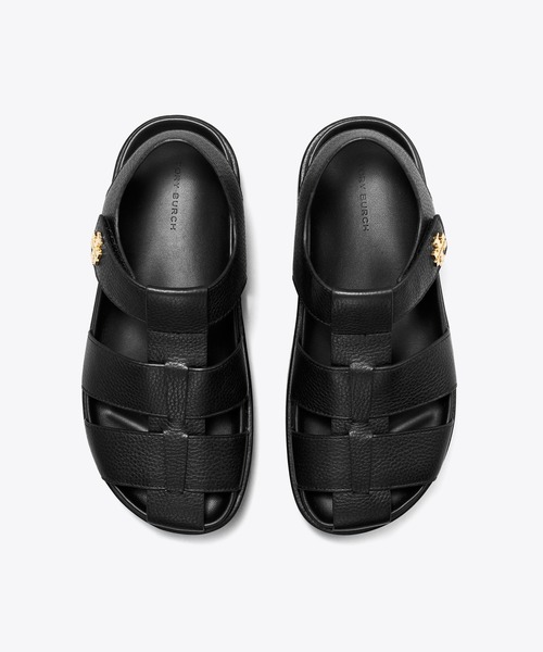 TORY BURCH（トリーバーチ）の「キラ スポーツ フィッシャーマンサンダル（サンダル・レディース・ホワイト/ブラック・24.5cm/24cm/25cm/23.5cm/22.5cm/25.5cm/23cm）」の5枚目の写真