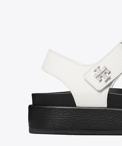 TORY BURCH（トリーバーチ）の「キラ スポーツ フィッシャーマンサンダル（サンダル・レディース・ホワイト/ブラック・24.5cm/24cm/25cm/23.5cm/22.5cm/25.5cm/23cm）」の8枚目の写真